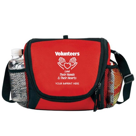 Personalized Volunteer Lunch Cooler Bags