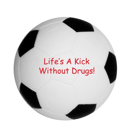 Red Ribbon Week Life Is A Kick Mini Soccer Balls