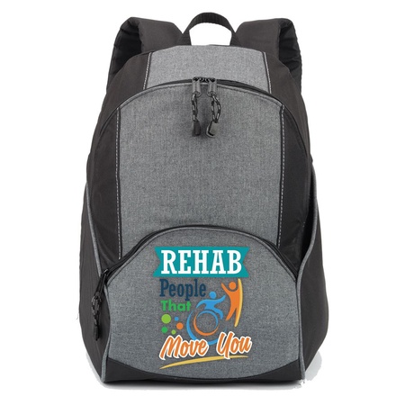 Rehab: People That Move You Backpack Gift