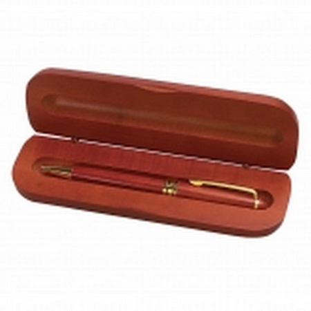 Engraved Rosewood Pen with Case
