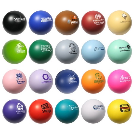 Custom Round Stress Balls
