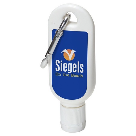 Safeguard Promotional Sunscreen with Carabiner - 1 oz.