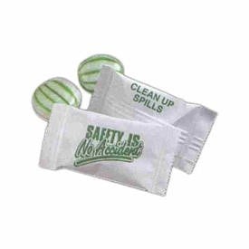 Safety Is No Accident Wrapped Spearmint Candies