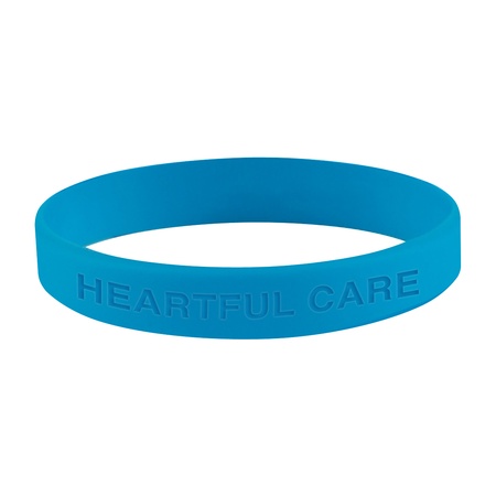 Single Color Silicone Bracelet with Laser Engraving