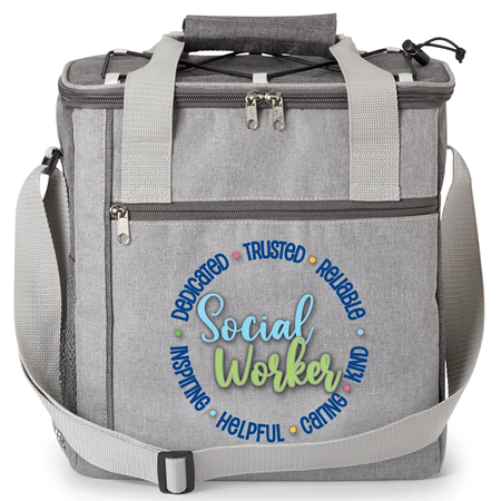 Social Worker Deluxe Lunch Cooler Bag