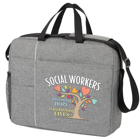 Social Workers Laptop Briefcase Bag