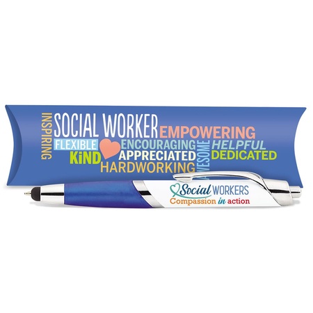 Social Workers Stylus Pen with Gift Box
