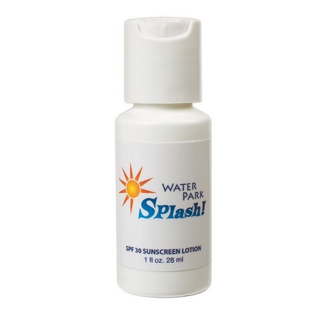 SPF 30 Suncreen Bottle - 1 oz. with Custom Imprint