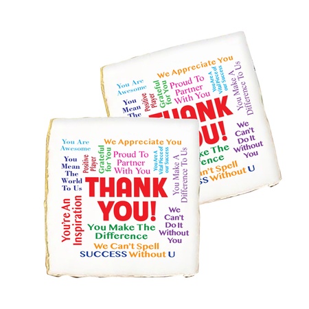 Thank You Words of Praise Sugar Cookies