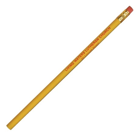 Standard Round Custom Printed Pencils