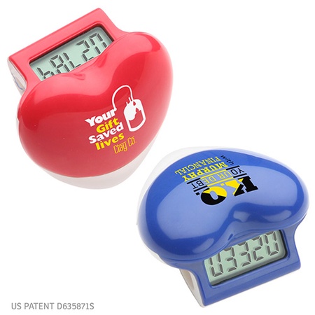 Customized Healthy Heart Step Pedometers