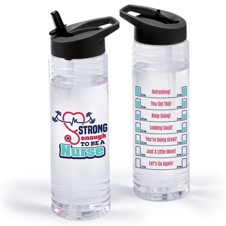 Strong Enough to Be a Nurse Water Bottles