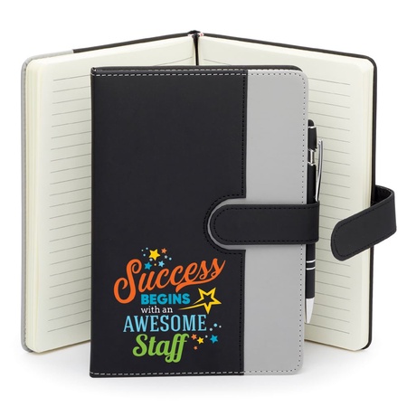 Success Begins With An Awesome Staff Journal & Stylus Pen Set