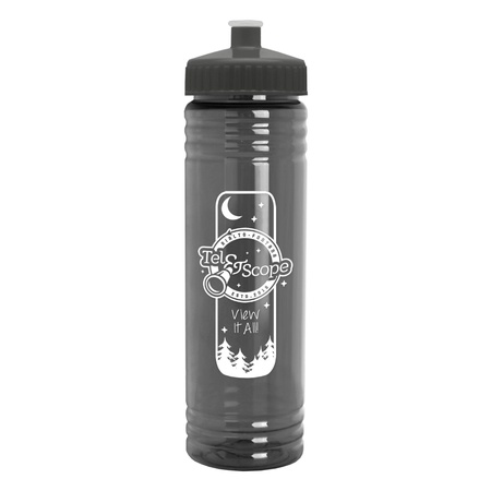 24 oz. Transparent Bottles