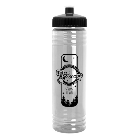 24 oz. Transparent Bottles