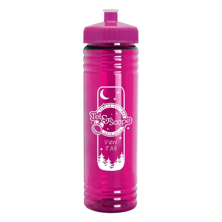 24 oz. Transparent Bottles