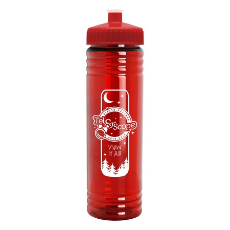 24 oz. Transparent Bottles