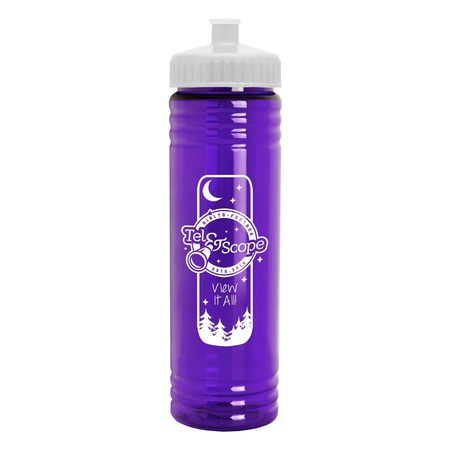 24 oz. Transparent Bottles