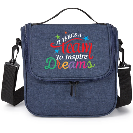 Teachers It Takes a Team to Inspire Dreams Lunch Cooler Bag