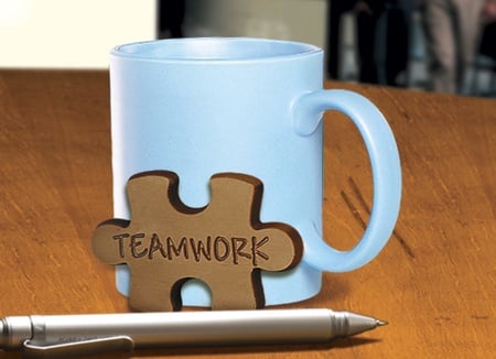 Teamwork Chocolate Puzzle Pieces