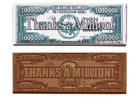 Thanks A Million Chocolate Bar
