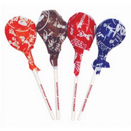 Tootsie Pops with Imprinted Sticks