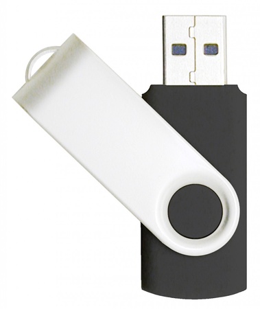 Custom 8 GB USB Swivel Flash Memory Sticks