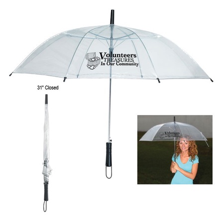 Volunteer Appreciation Clear Umbrella