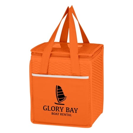 Wave Design Custom Non-Woven Cooler Lunch Bags