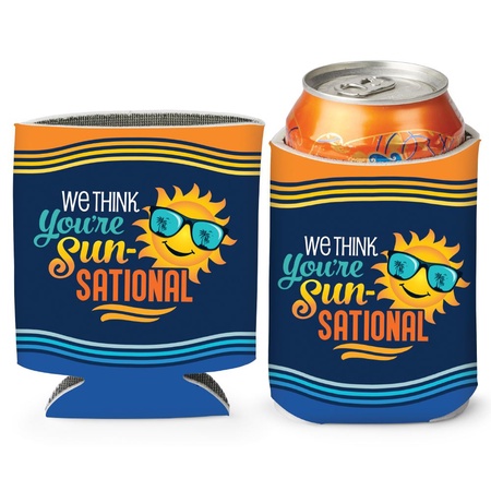We Think You're Sun-sational Can Coolers