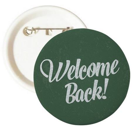 Welcome Back To School Buttons