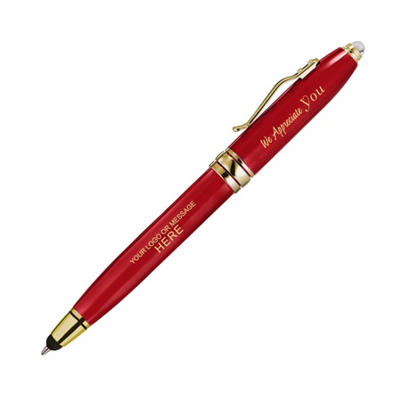 We Appreciate You Triple Function Pen with Custom Imprinted Barrel