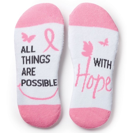 With Hope, All Things Are Possible Cushioned Ankle Socks