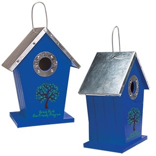 Personalized Wood Birdhouse