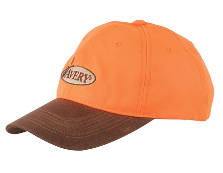 Avery Upland Cap, Blaze Orange and Tan