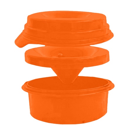 Buddy Bowl, No Spill Water Bowl, 64 oz, Orange