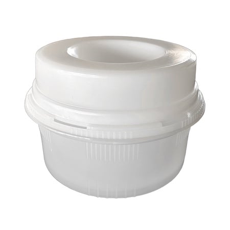 Buddy Bowl Spill Proof Dog Water Bowl 64 oz, Natural