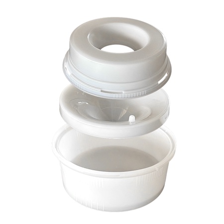 Buddy Bowl Spill Proof Dog Water Bowl 64 oz, Natural