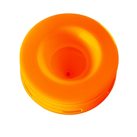 Buddy Bowl Spill Proof Dog Water Bowl 64 oz, Orange