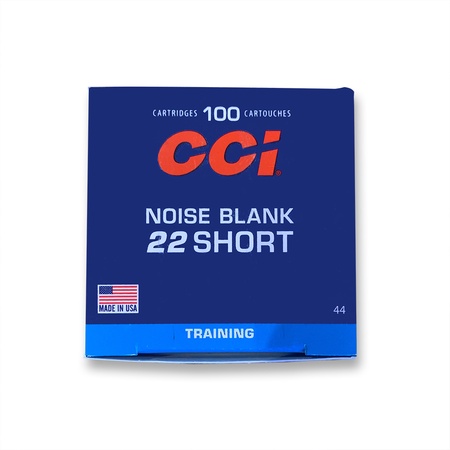 CCI, .22 Caliber Short Blank Cartridges, Smokeless