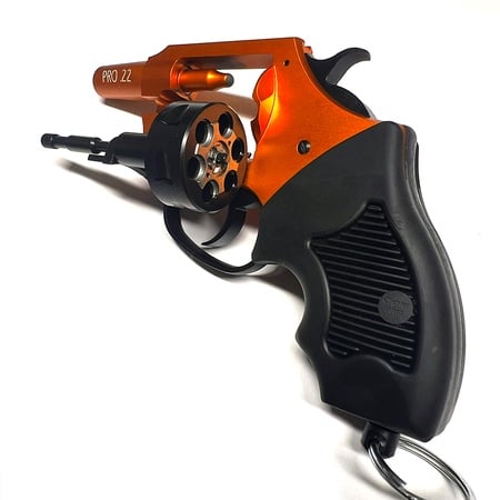 Charter Arms, PRO 22 Blank Revolver, Orange
