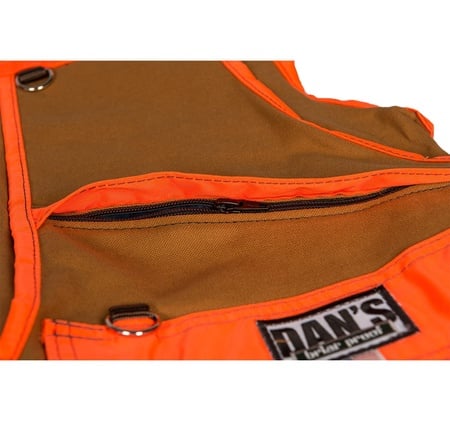 Dan's Hunting Gear, Upland Game Vest, Orange