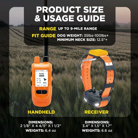 Dogtra PATHFINDER2 COMPASS GPS Dog Tracking & Training System