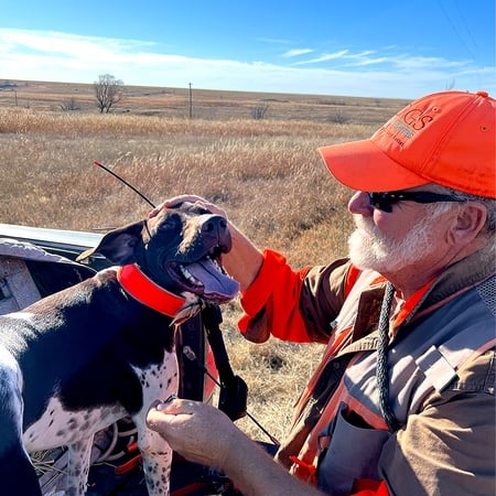FieldKing, Field Trial Reflective Dog Collar, Red-Orange