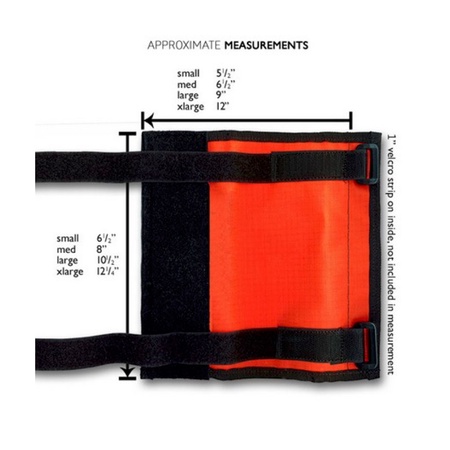 FieldKing, Front Leg Protector Wrap, Orange, 2 Pack