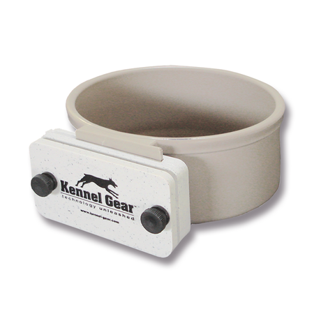 Kennel Gear, 1 Quart Plastic Bowl System