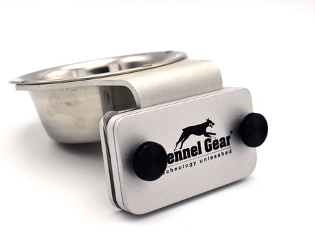 Kennel Gear, Bowl System, Aluminum Yoke, 1/2 Pint Bowl System