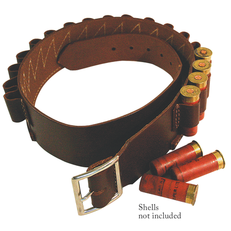 Leather Shell Belt, 20 Gauge