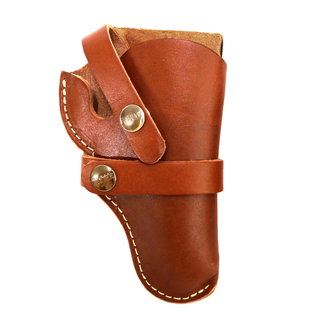 Leather Snap Off Belt Holster, Size 36, Right Handed