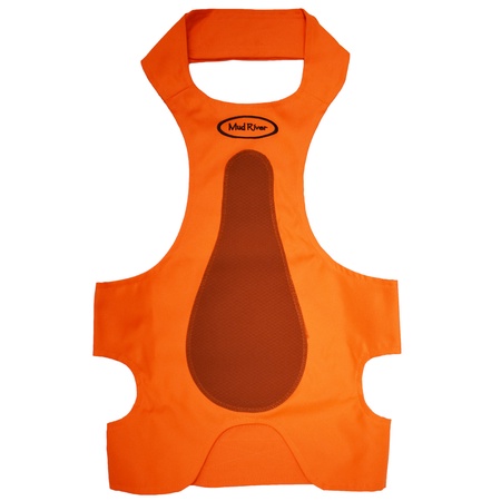 Mud River Dog Products, Sporting Dog Chest Protector, Orange